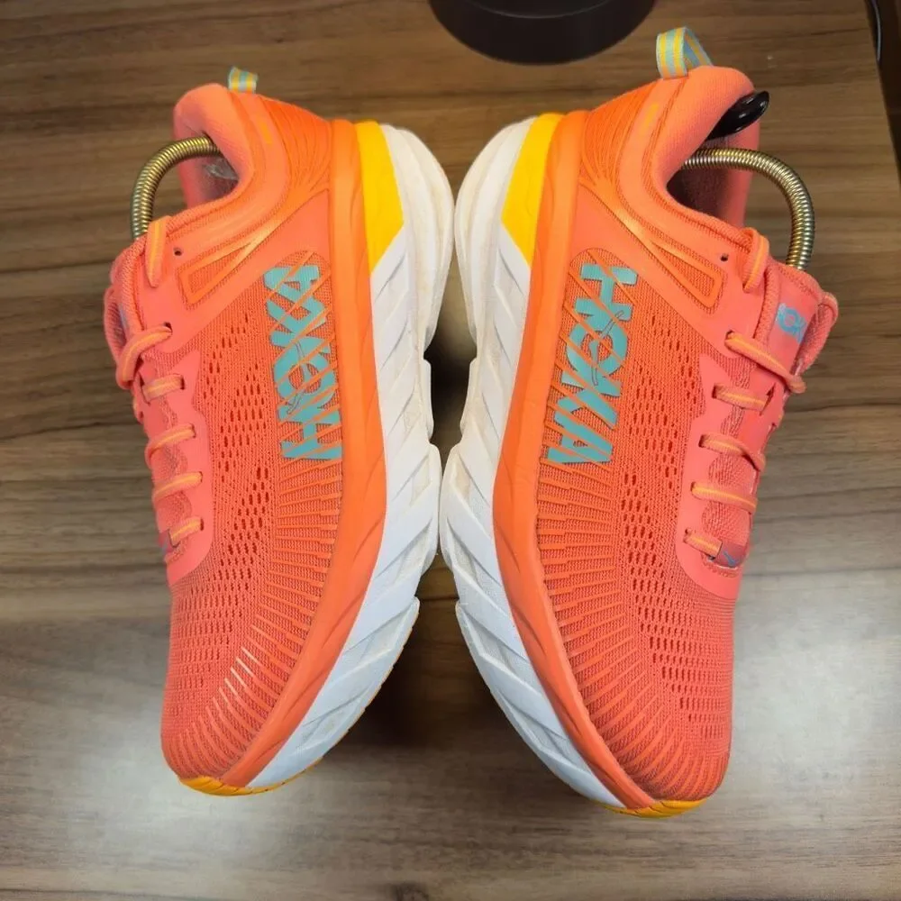 HOKA ONE ONE BONDI 7 - Women’s Running Shoes - SIZE 8.5 - Picture 7 of 9